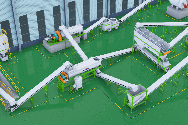 Carbon-based biofertilizer making granulation line